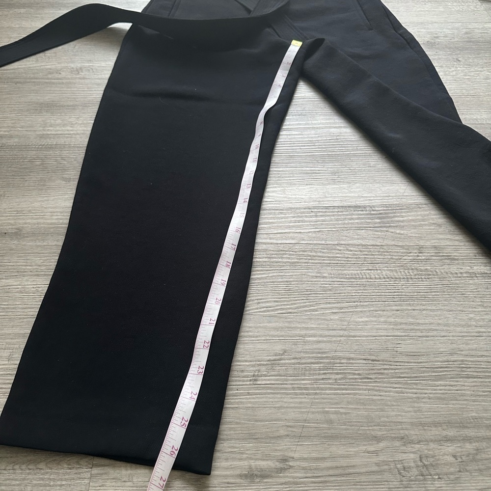 Wilfred Tie-front Black Pants Sz 8 neutral work professional corporategirl - Picture 8 of 8